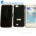 Mobile phone accessory clip stripe holster case for bmobile AX745